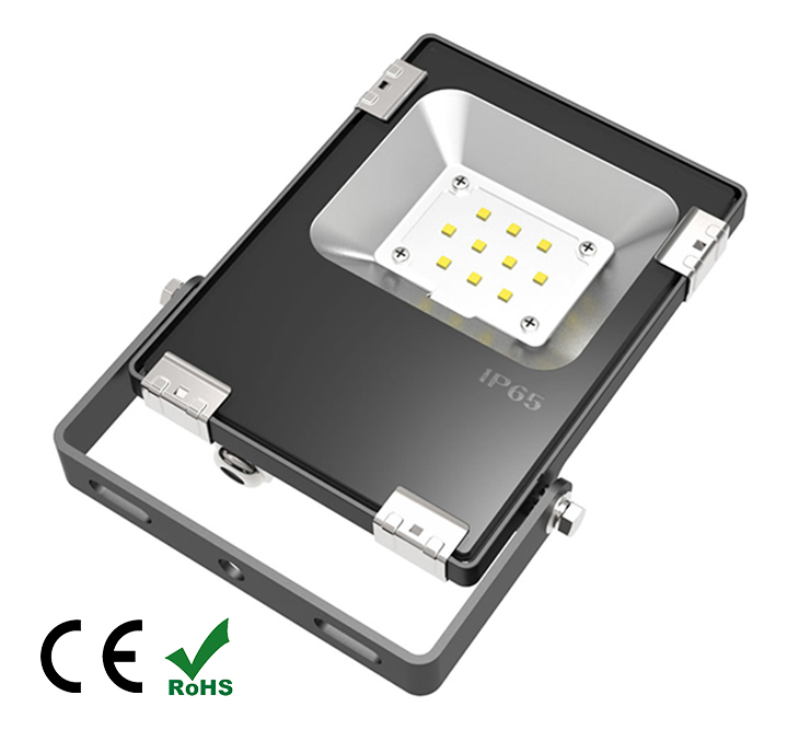 10w led flood light front