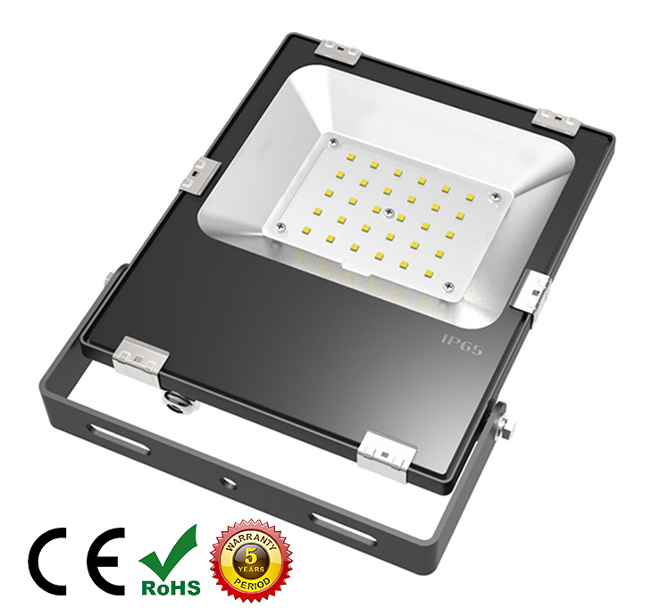 30w led flood light front