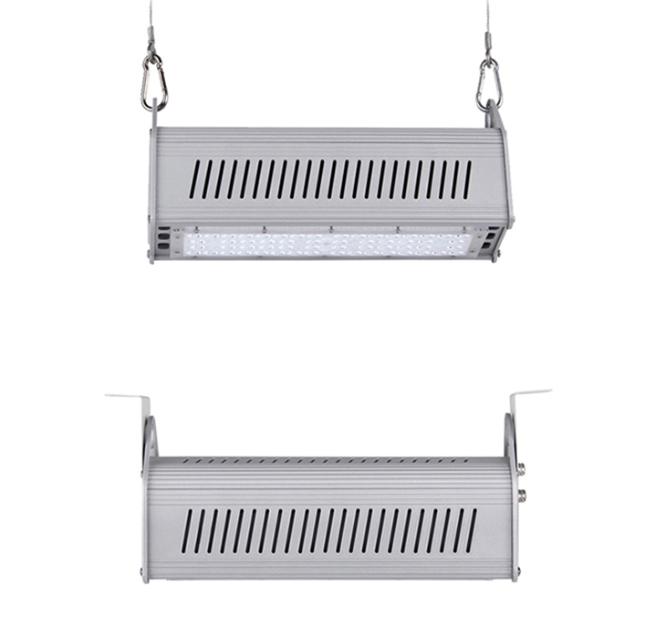 50w linear led alta baía luz