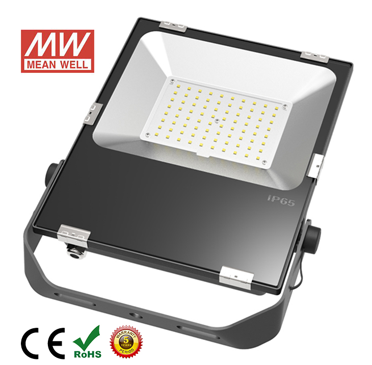 80w led flood light front