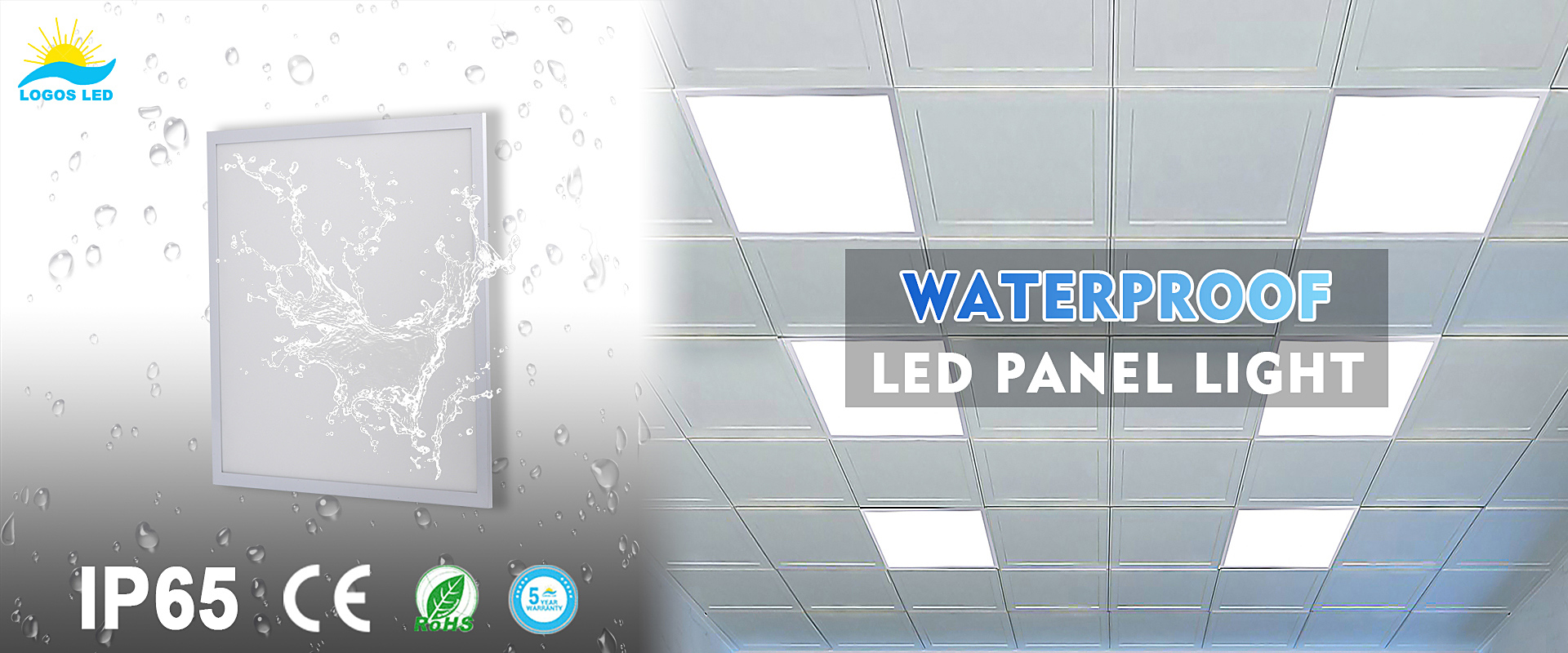 WATERPROOF LED PANEL LIGHT