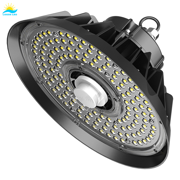 200W Nettuno LED UFO Alta luce baia con sensore di movimento-1