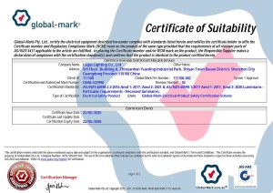 LogosLED SAA Certificate for LED Panel Light LogosLED SAA Certificate for LED Panel Light